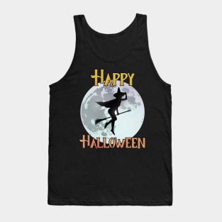 Happy Halloween - The Flying Witch Tank Top